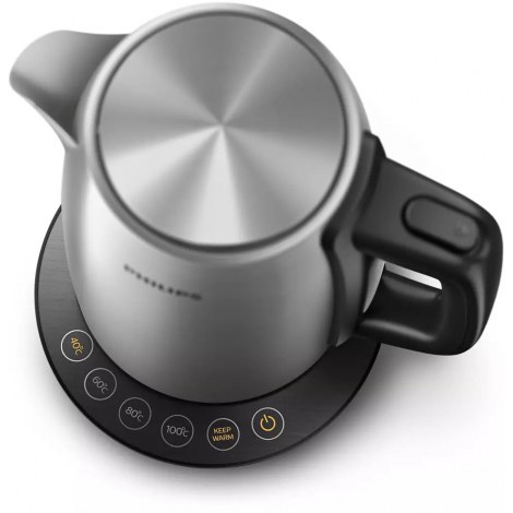 Philips | Kettle | HD9359/90 | Electric | 2200 W | 1.7 L | Stainless steel/Plastic | 360° rotational base | Grey - 5